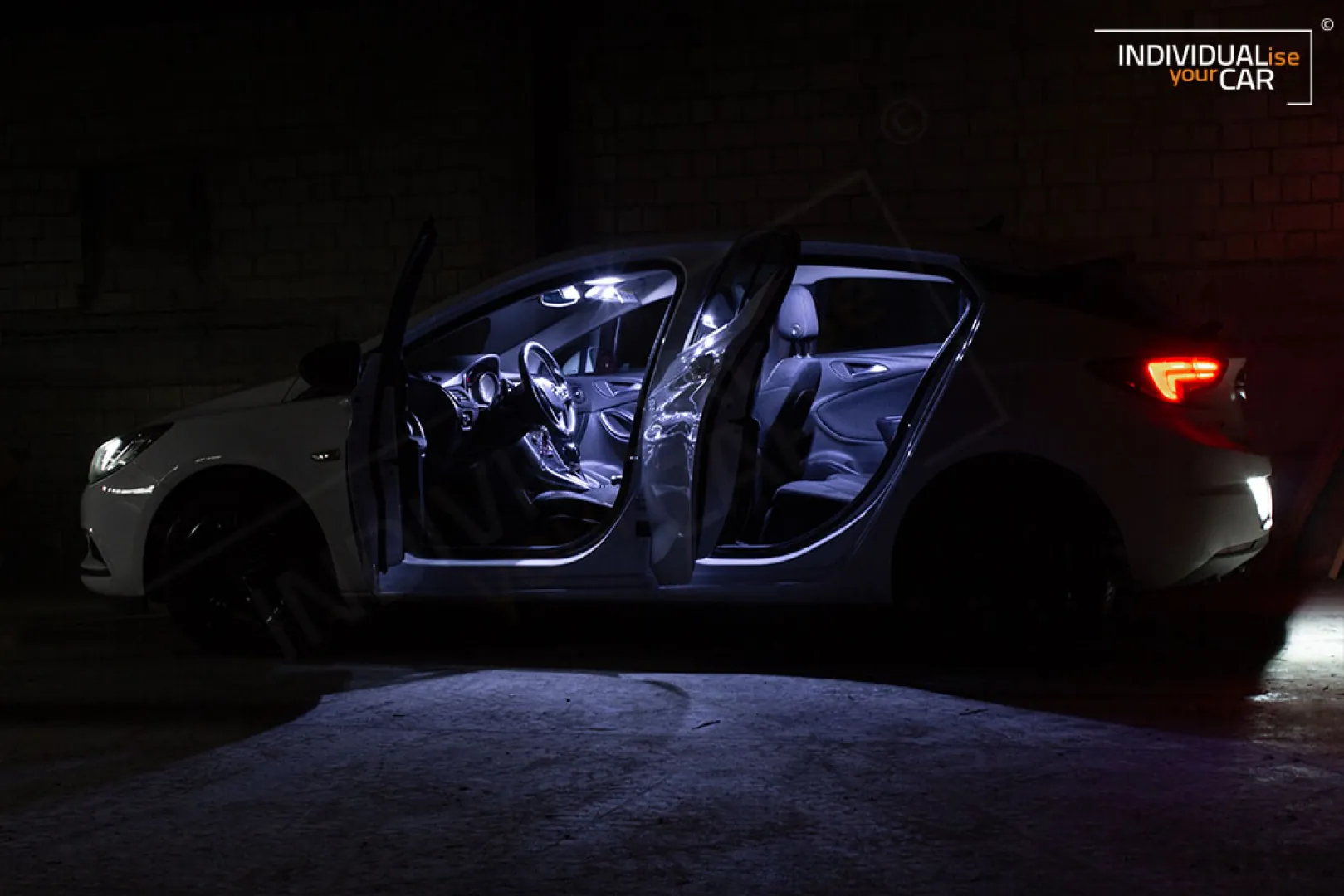 Opel Astra K five-door LED-Kit - Cool-White